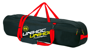 Junior 92 cm. - Unihoc Toolbag Grimson Line - Floorball stav taske